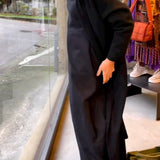 Robe élégante de couleur unie