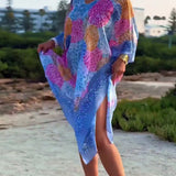 Paréo Imprimé Resort Maillot de Bain