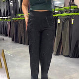 Pantalon Large Tendance Et Décontracté