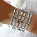 Bracelet étoile à six branches lot de 7 pièces