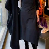 Robe élégante de couleur unie