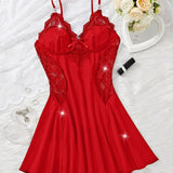 Chemise De Nuit Sexy Jarretelle