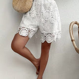 Shorts Mode Crochet Uni