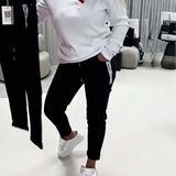 Pantalon Mode Élastique Cordon