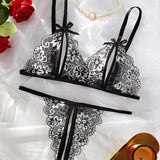 Lingerie Fine et Transparente en Dentelle