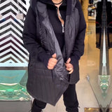 Manteau à capuche décontracté avec poche