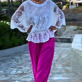 Blouse Unie Tendance