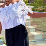 Blouse Dentelle Design Mode