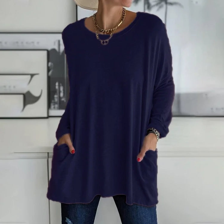 Thais | Tunique oversize à poches pour femme