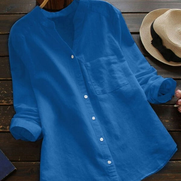 Aloyse | Chemise décontractée en lin et coton pour femme