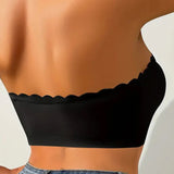 Soutien-Gorge Sans Couture Devant Attache Bandeau Sans Bretelles