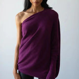 Amaris | Pull oversize à col convertible pour femme