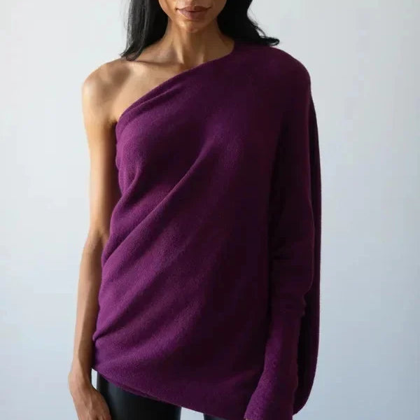 Amaris | Pull oversize à col convertible pour femme