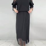 Blouse Maillage Éclaté Loose