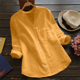 Aloyse | Chemise décontractée en lin et coton pour femme