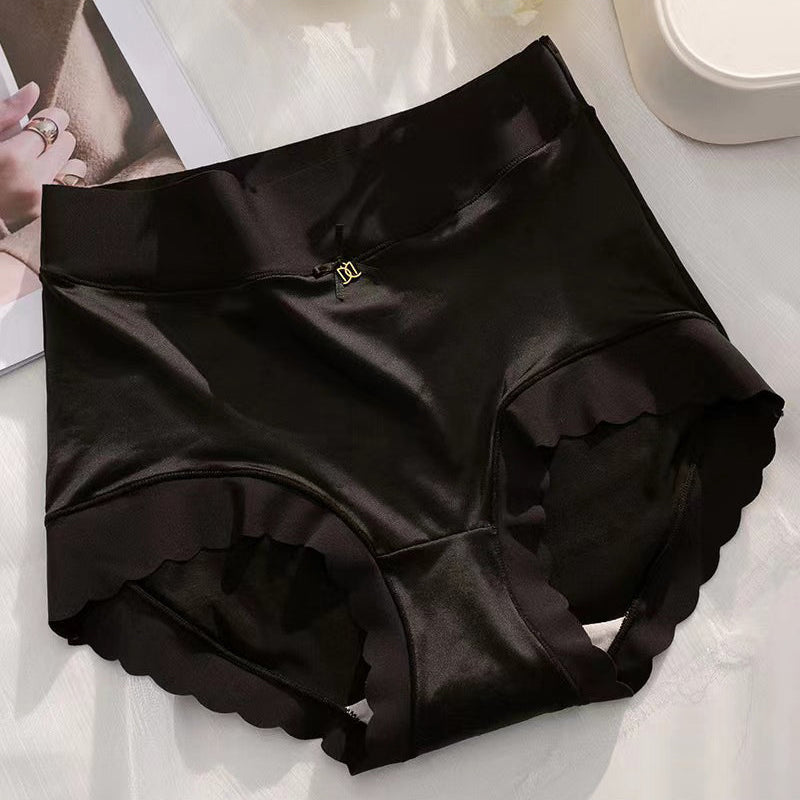 Lingerie Motif Vague Soie Glacée