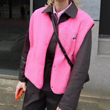 Luciana | Gilet sans manches boutonné pour femme