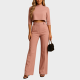 Mareen – Ensemble ajusté haut et pantalon
