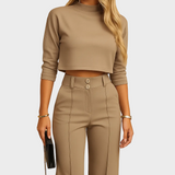 Mareen – Ensemble ajusté haut et pantalon