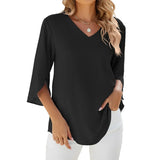 Arlet | Blouse Élégante et Douce à Col en V pour Femme