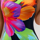 Maillot De Bain Confortable Imprimé Une-Pièce