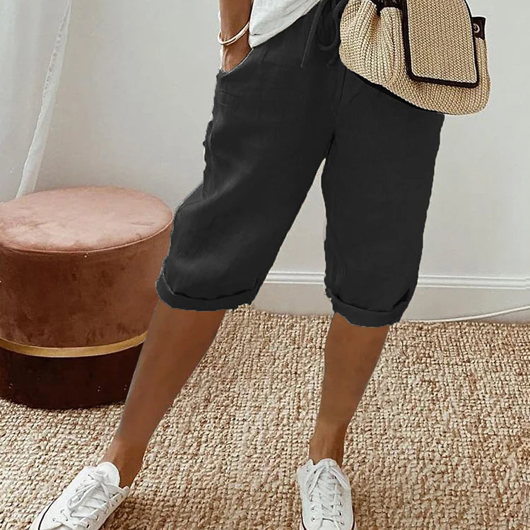 Calypso | Pantalon court à cordon