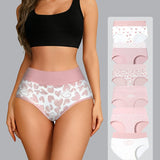 Culotte Femme Mignon Amour Imprimé Doux Respirant