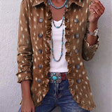 Nikolas | Veste à Motif Animal et Volants