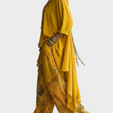 Flor - Ensemble Artistique Élégant avec Motif Floral