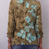 Santé | Veste Florale en Satin