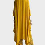 Flor - Ensemble Artistique Élégant avec Motif Floral