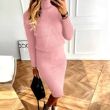 Christa | Robe Pull Tricotée avec Confort Douillet pour Femmes